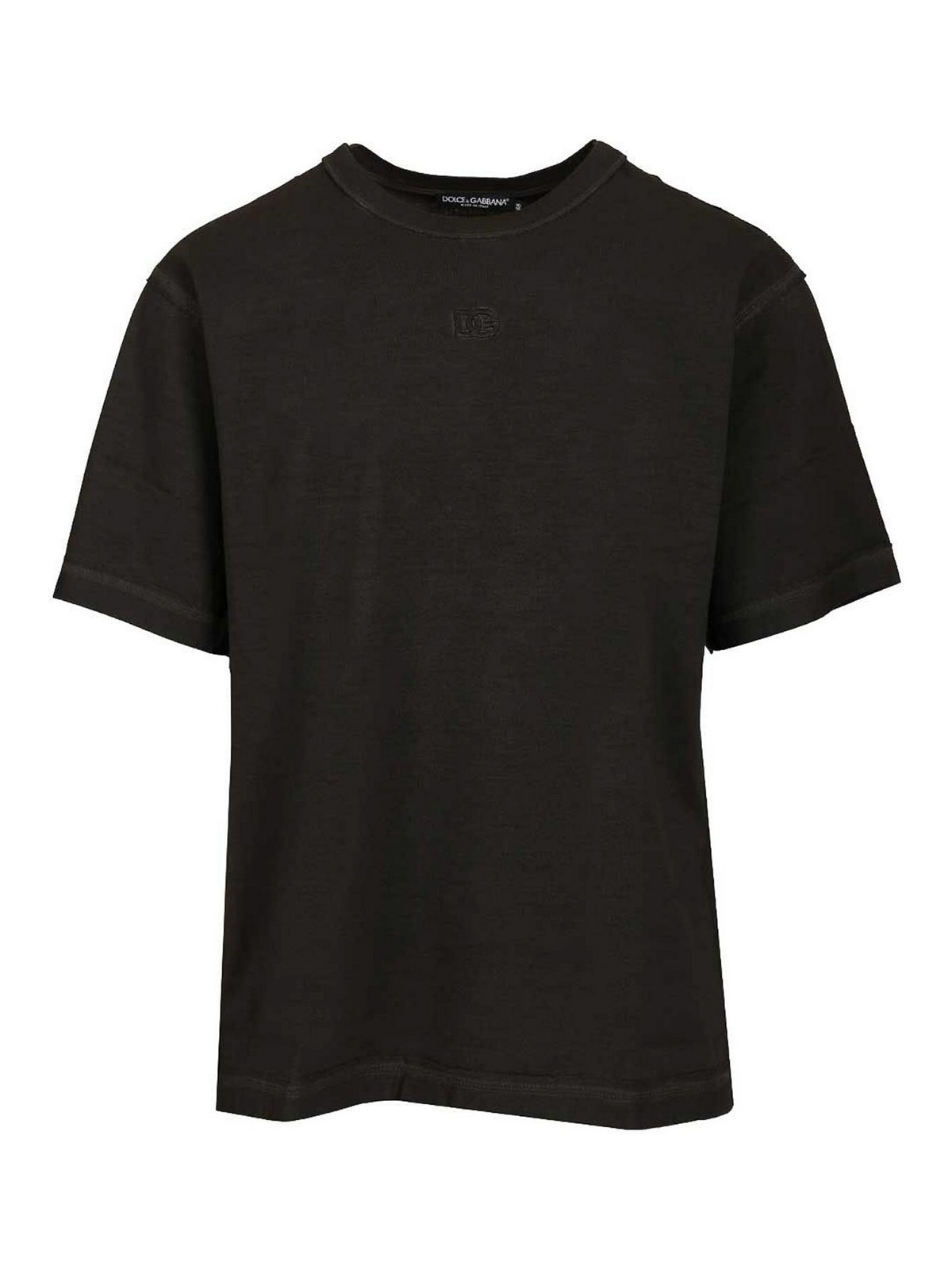 Black Cotton T-shirt