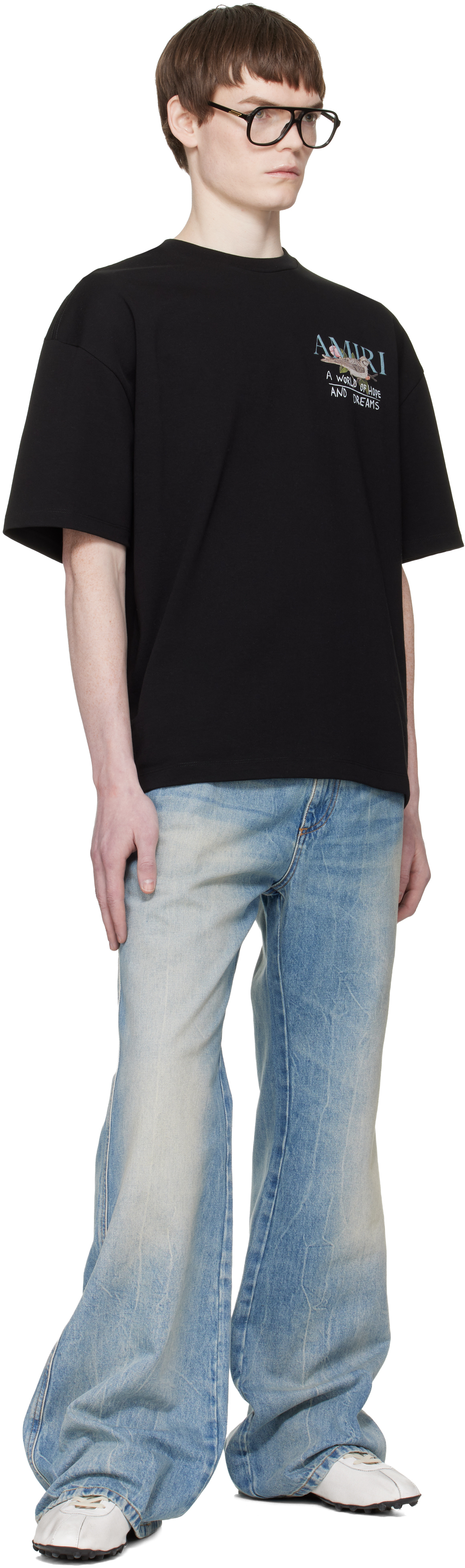 Black 'Hope And Dreams' T-shirt