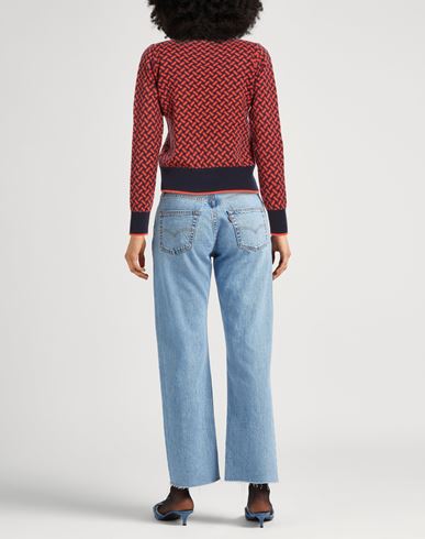 Woman Sweater Tomato red Size S Cashmere
