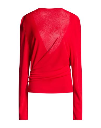 Woman Top Red Size S Viscose, Polyamide