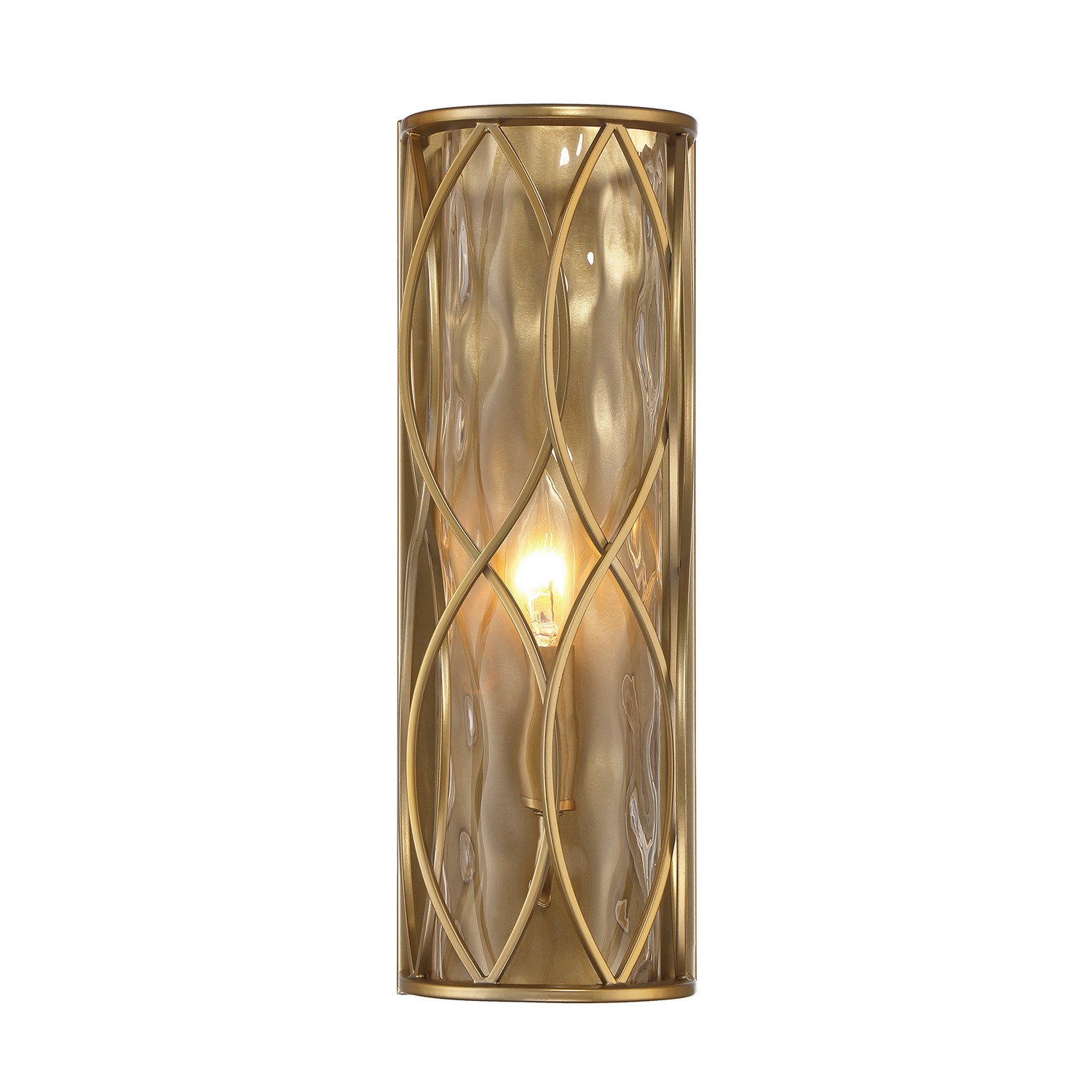 Snowden 1-Light Wall Sconce in Burnished Bra