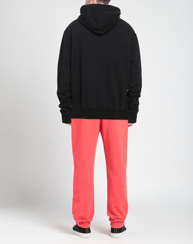 Man Sweatshirt Black Size L Cotton