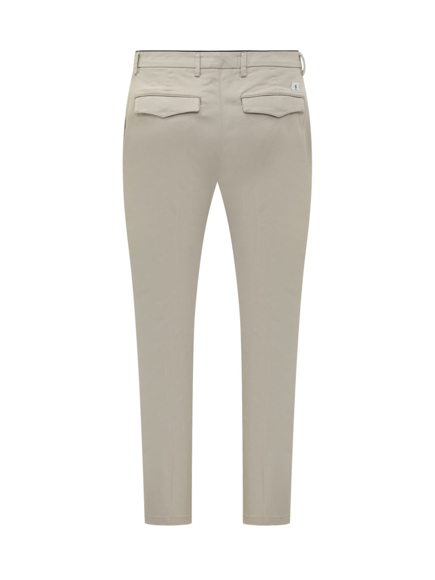 Light Grey Slim Chino Pants