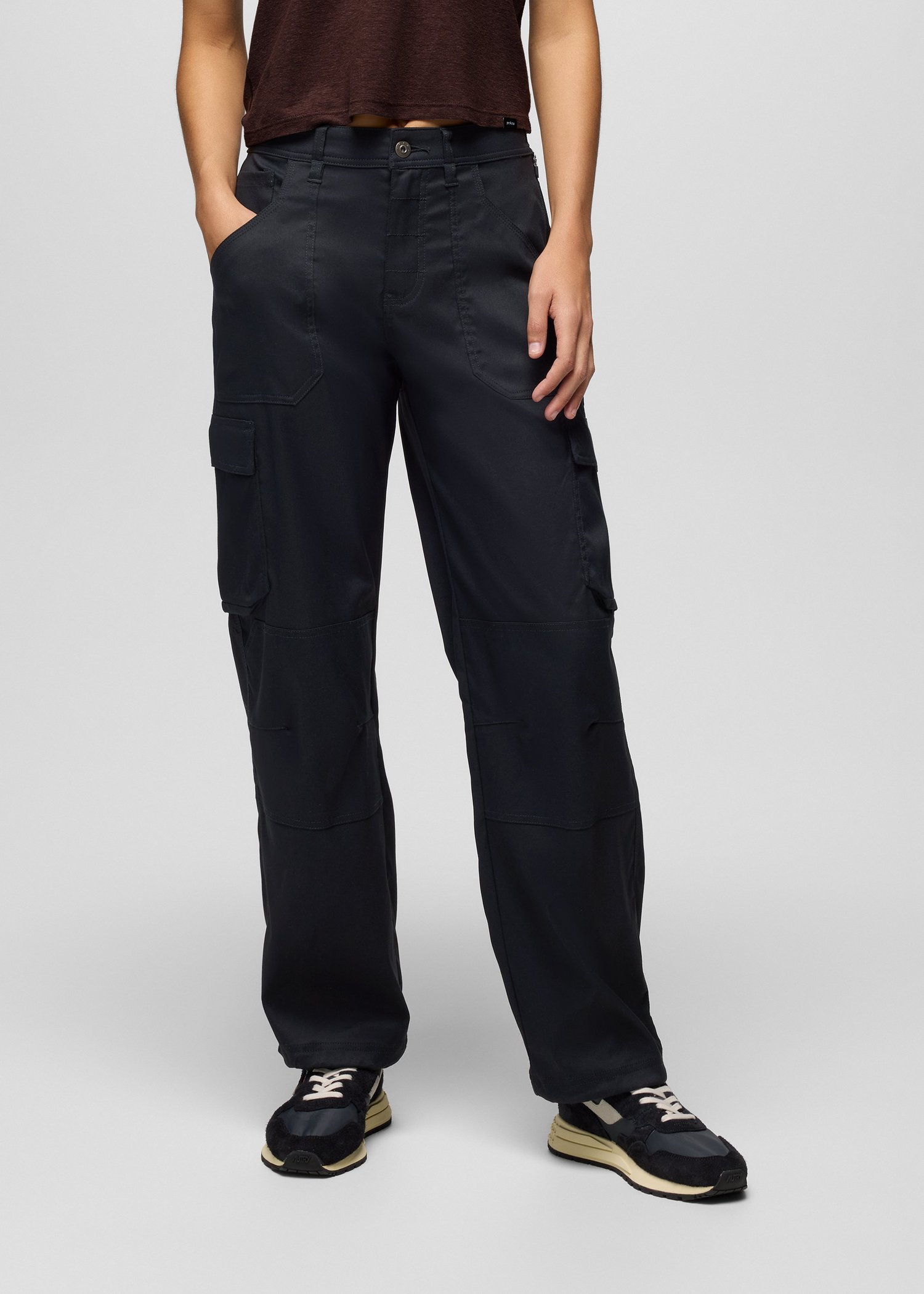 Women's prAna Stretch Zion High Rise Cargo Pant - Red Ochre