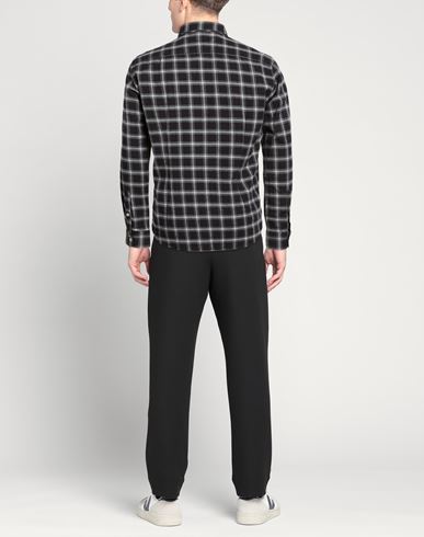 Man Shirt Black Size L Cotton
