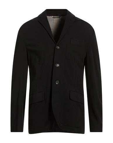 Man Blazer Black Size 42 Viscose, Polyamide, Elastane