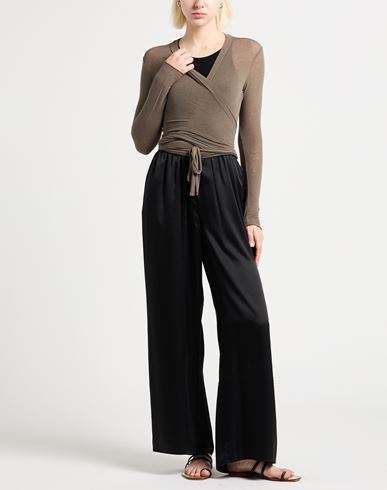 Woman Wrap cardigans Taupe Size 6 Viscose, Polyamide, Cashmere, Elastane