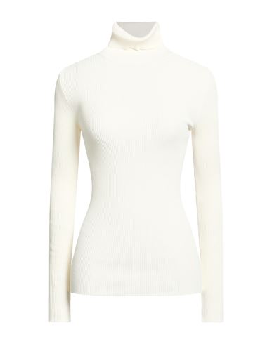 Wardrobe. nyc Woman Turtleneck Off white Size M Viscose, Polyester