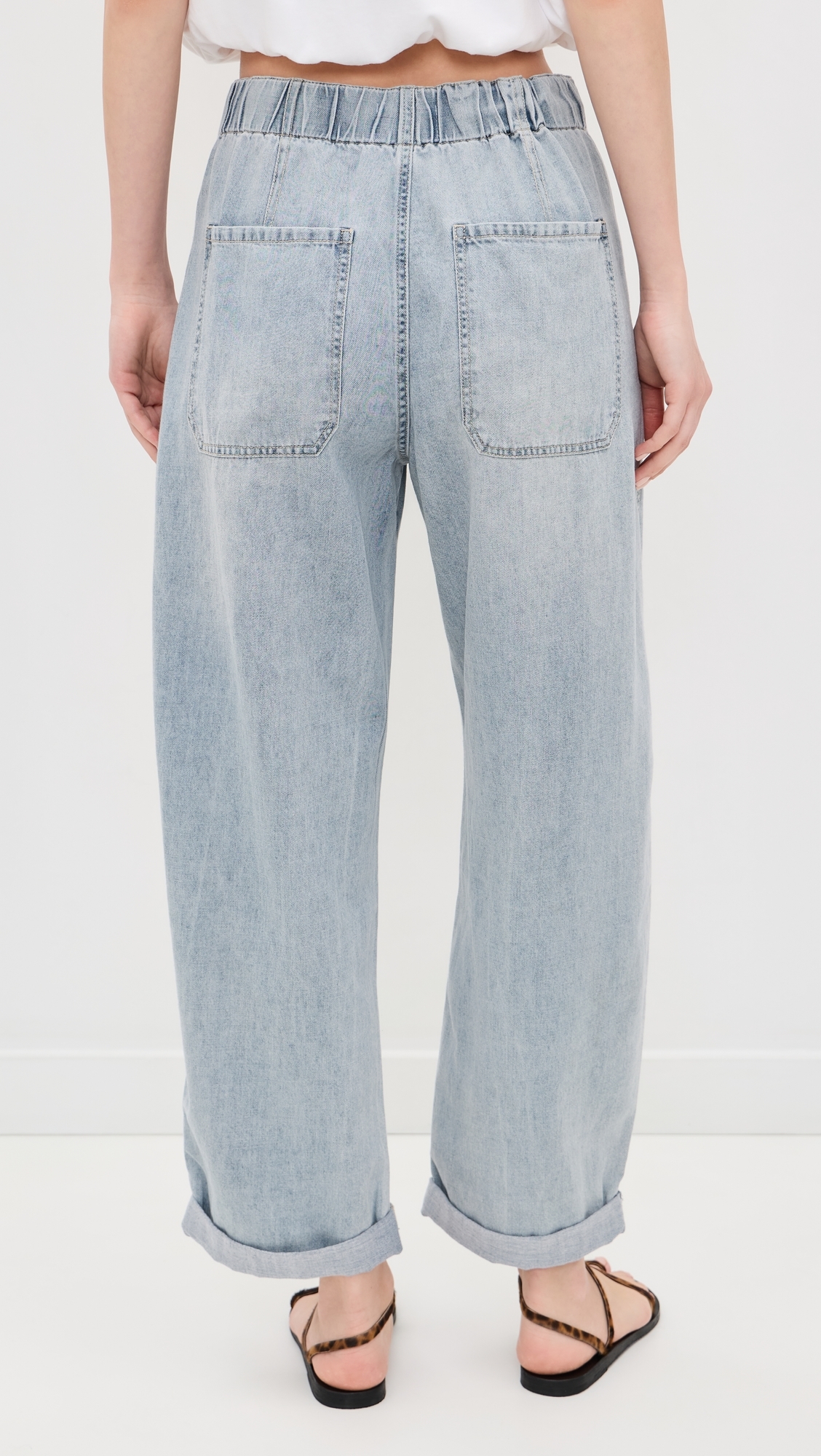 Villa Drawstring Jeans Wild Card