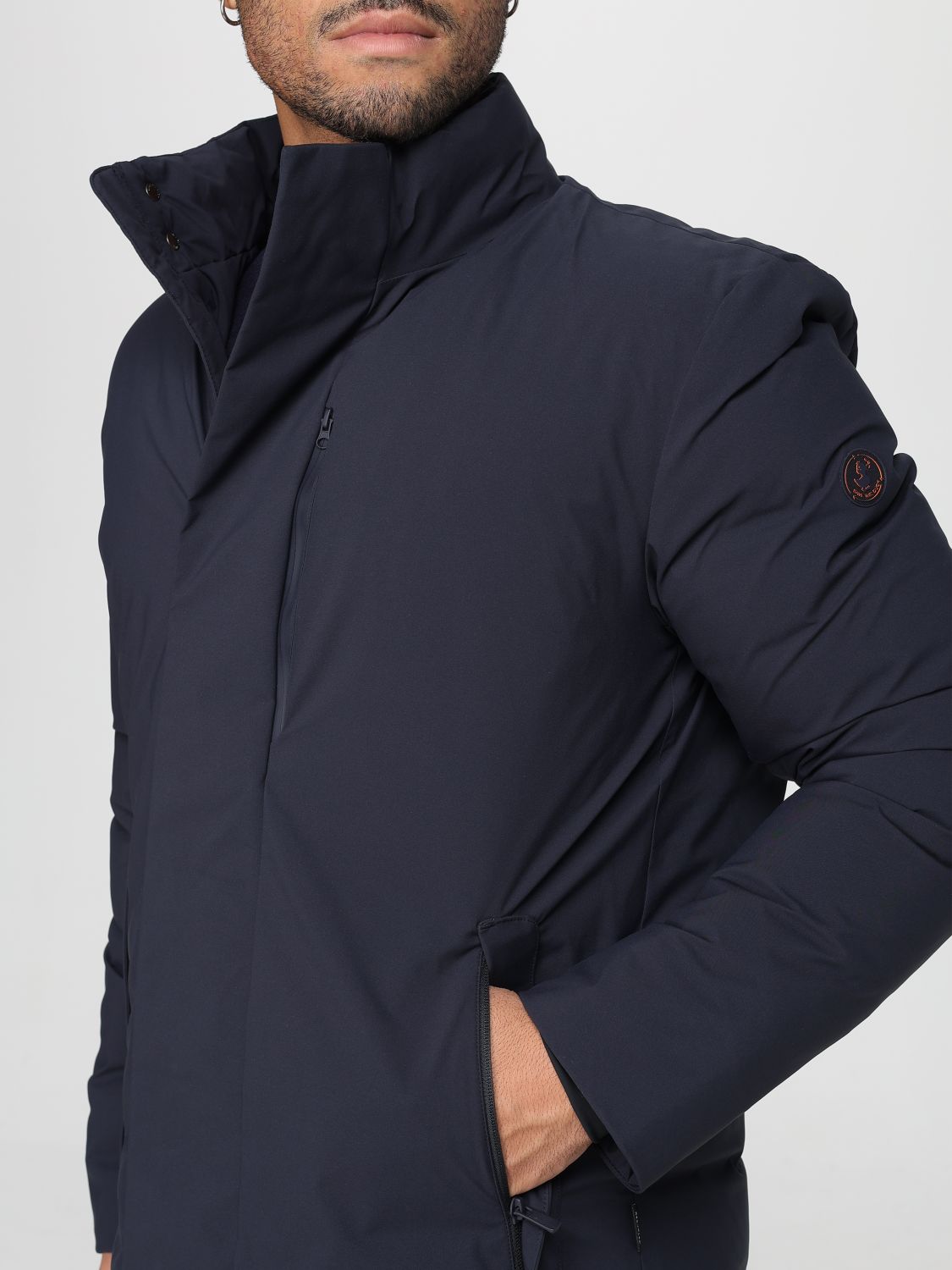 Jacket Men color Blue