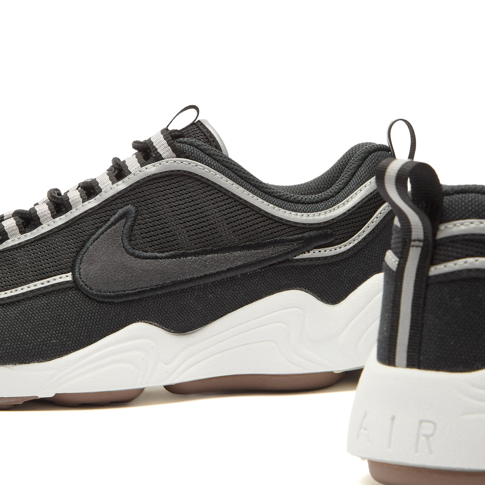 Men's Air Zoom Spiridon Sneaker Noir/Purple/Silver