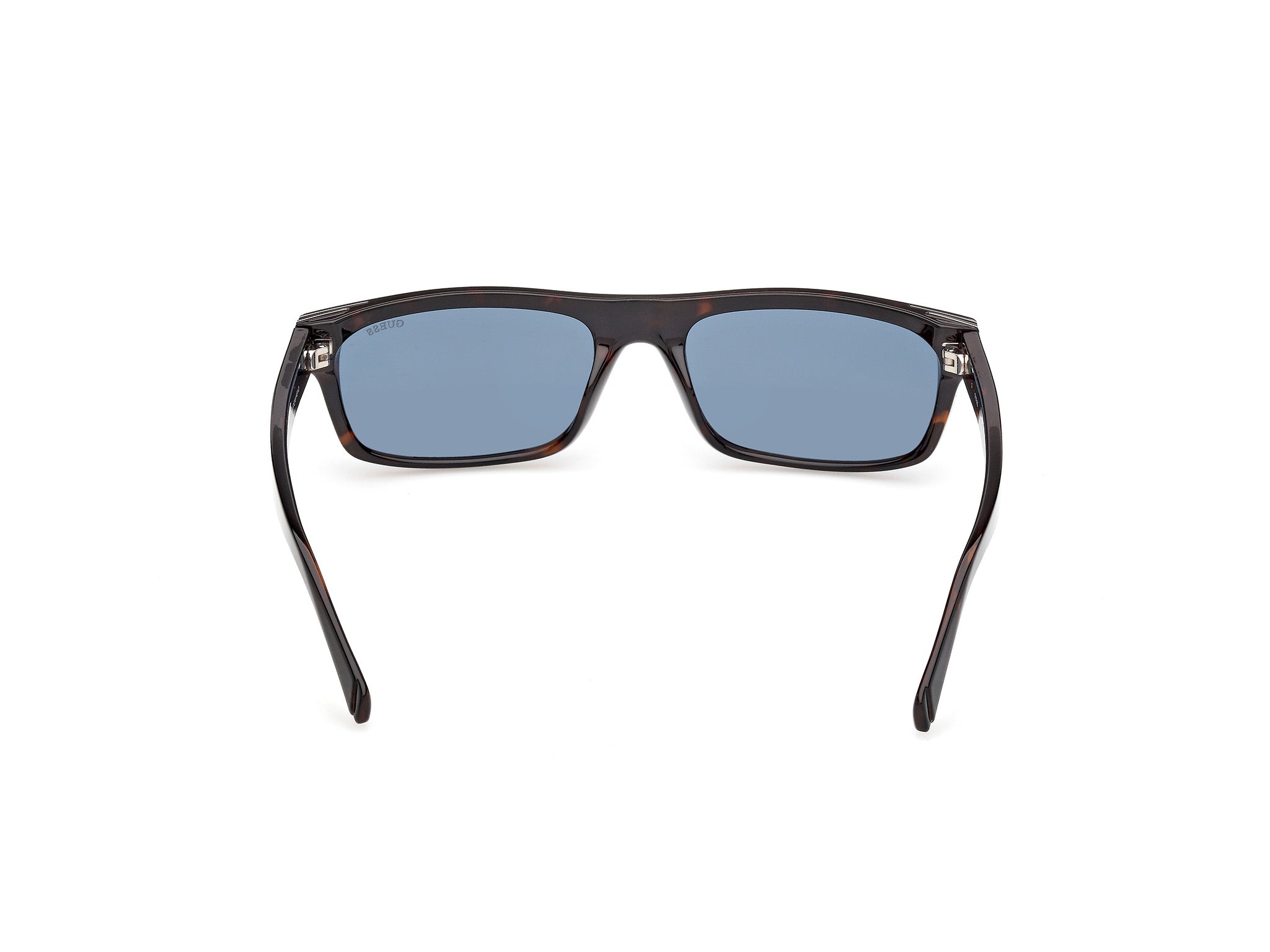 Guess Hombre Guess GU00276 52V Gafas de sol Inyectado la Habana Azul Cuadrada Norma