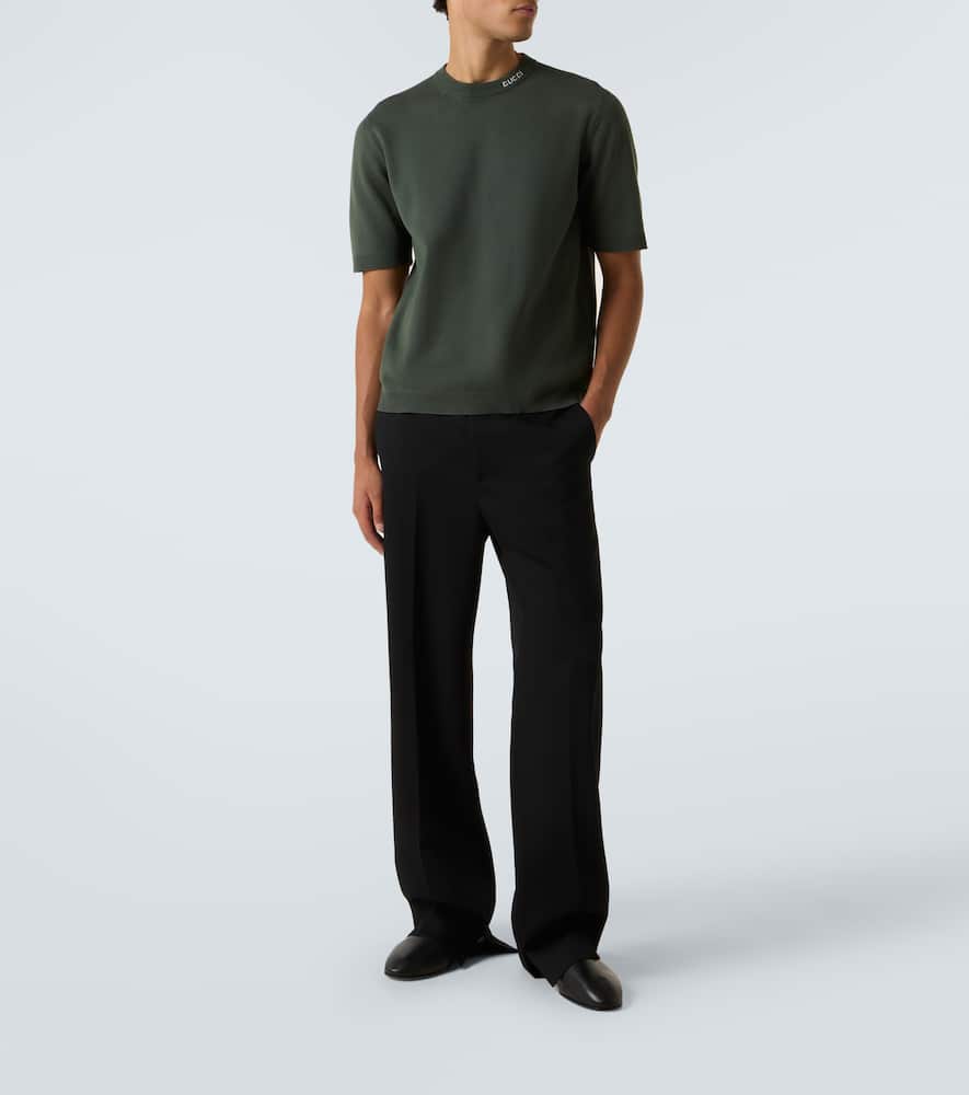 Horsebit leather mules