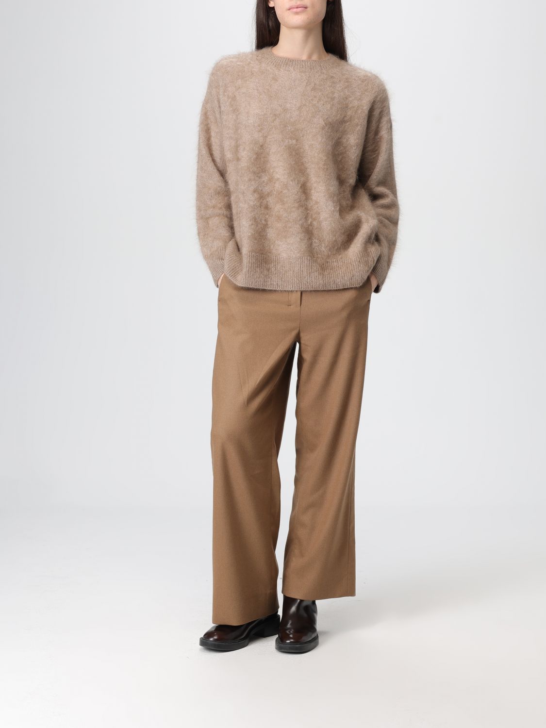 Coat Woman color Beige