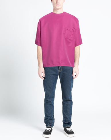 Man T-shirt Fuchsia