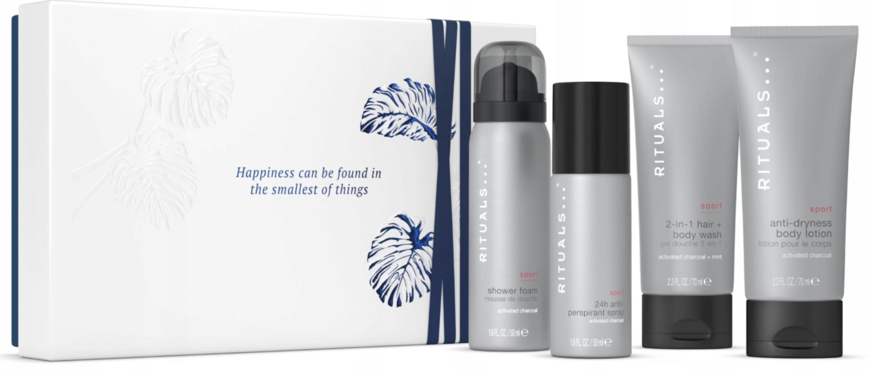 Set Rituals Homme Collection Small Gift Set 2025 shower foam/ + b/lot/ + anti-perspirant/ + show/ge