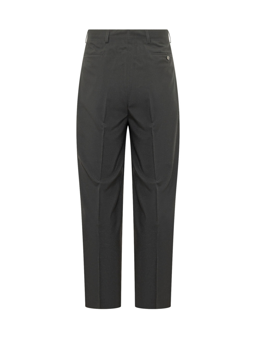 Dark Grey Pleated Pants