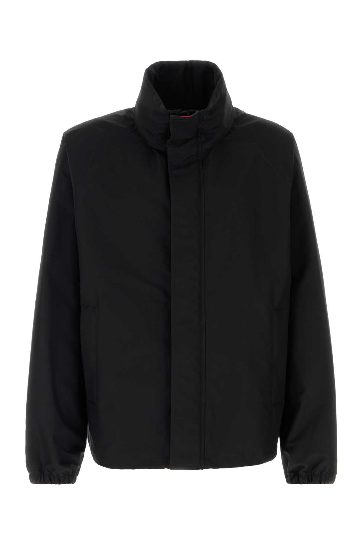 Gucci - cotton jacket high collar elastic cuff