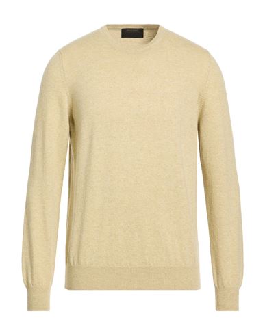 Man Sweater Sand Size 40 Cashmere