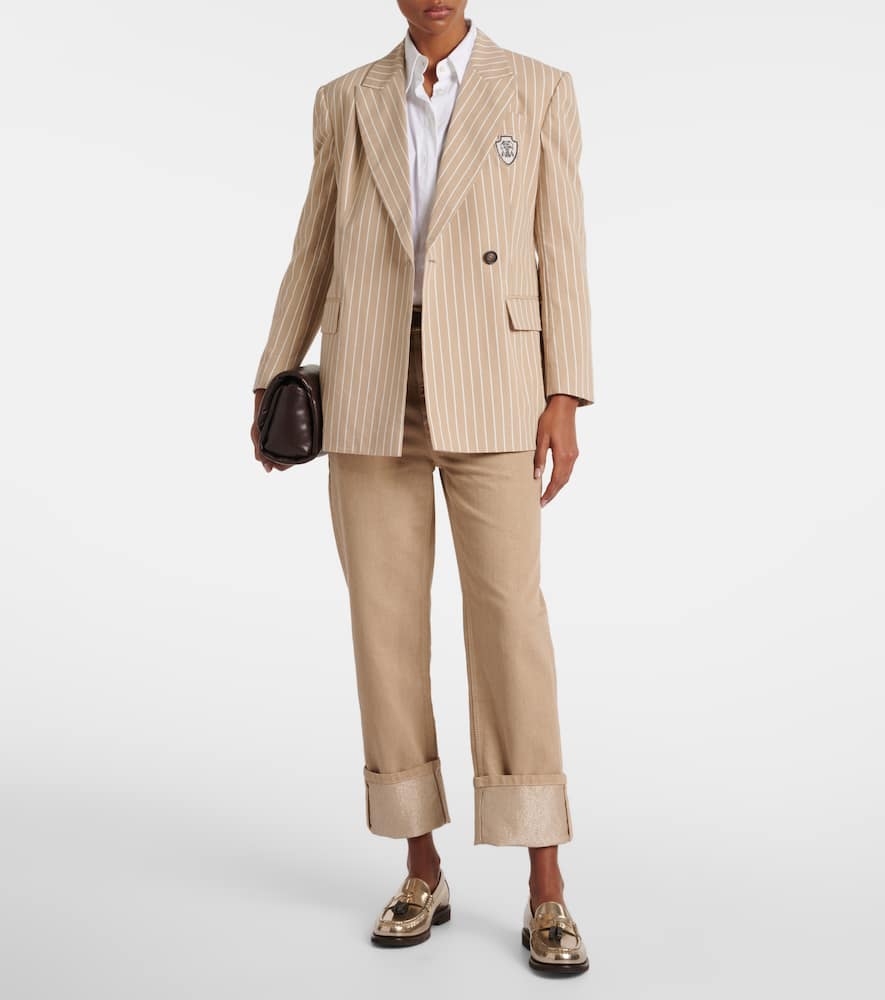 Brunello Cucinelli Mid-rise straight jeans