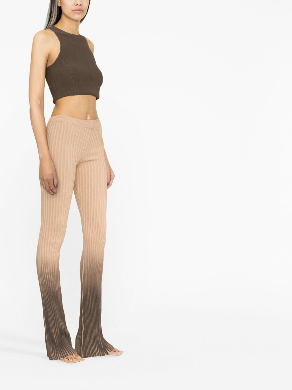 Andreadamo Knit Flare Pants