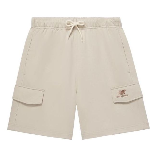 Logo Sport Cotton Shorts 'Beige Brown'