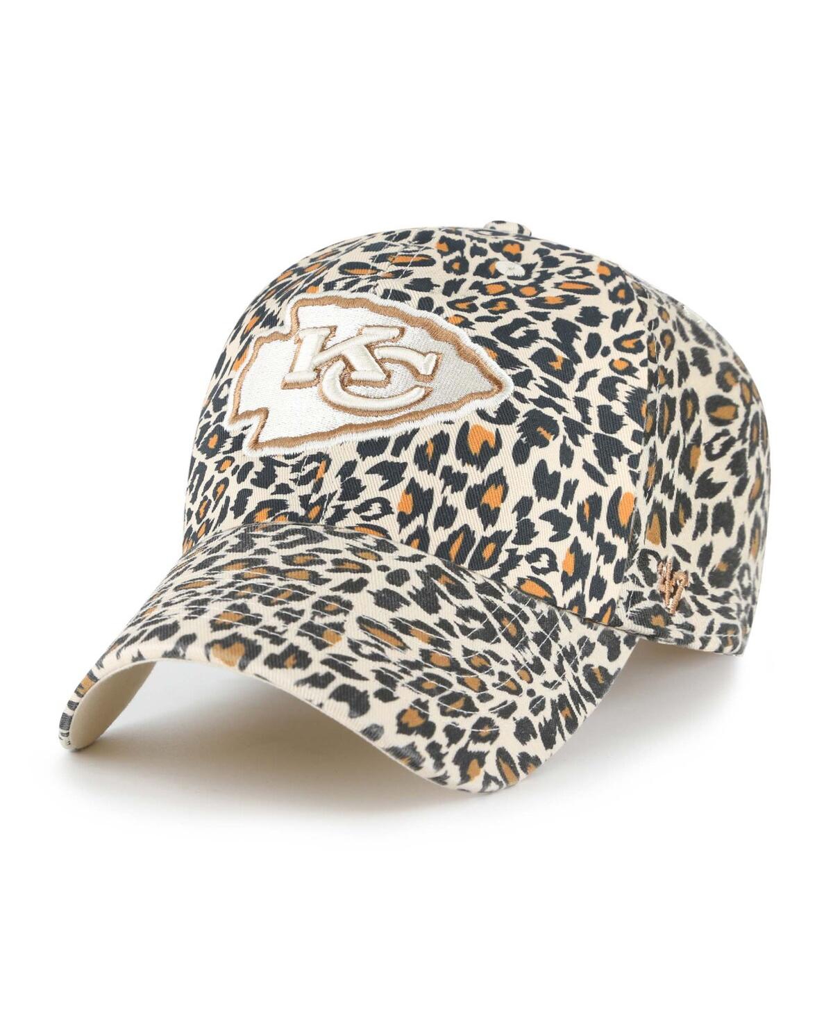 Women's Natural Kansas City Chiefs Lisa Clean Up Adjustable Hat - Natural