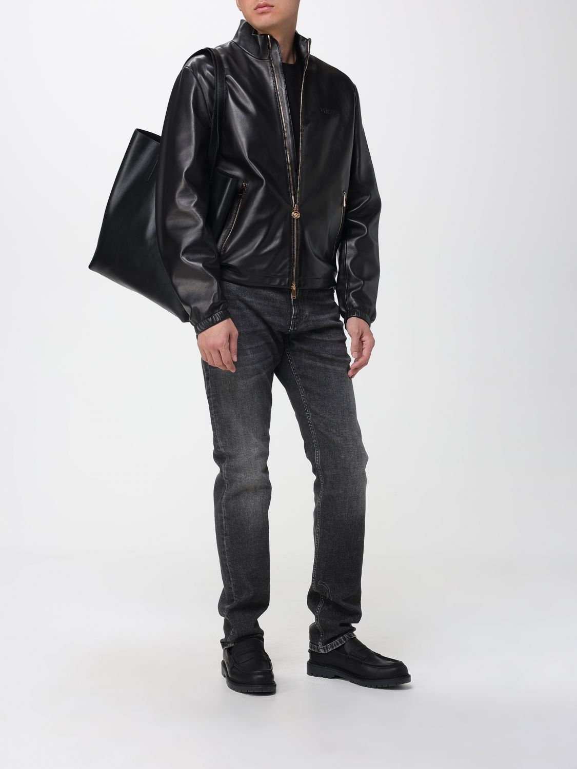 Jeans Men color Grey