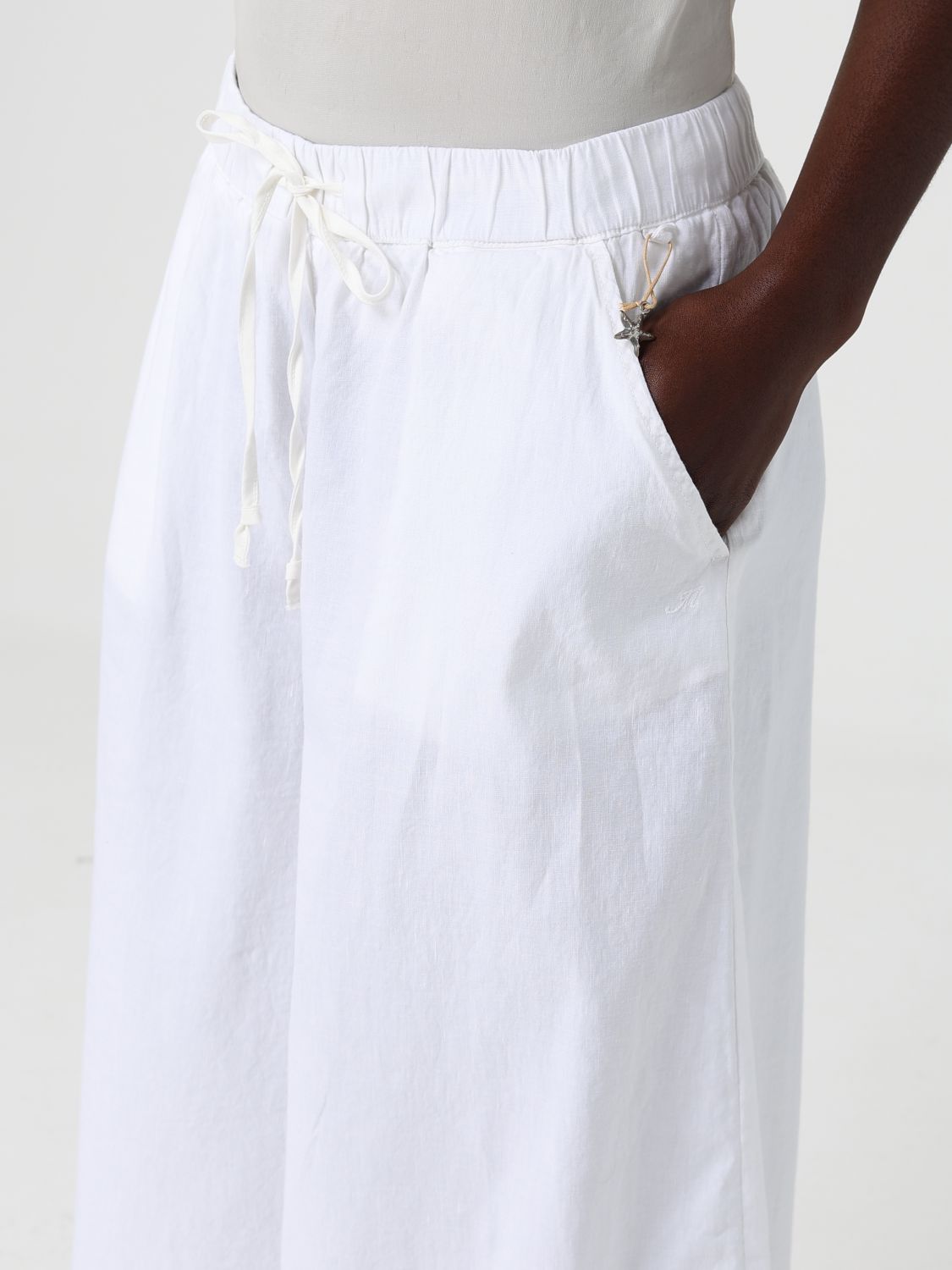 Pants Woman color White