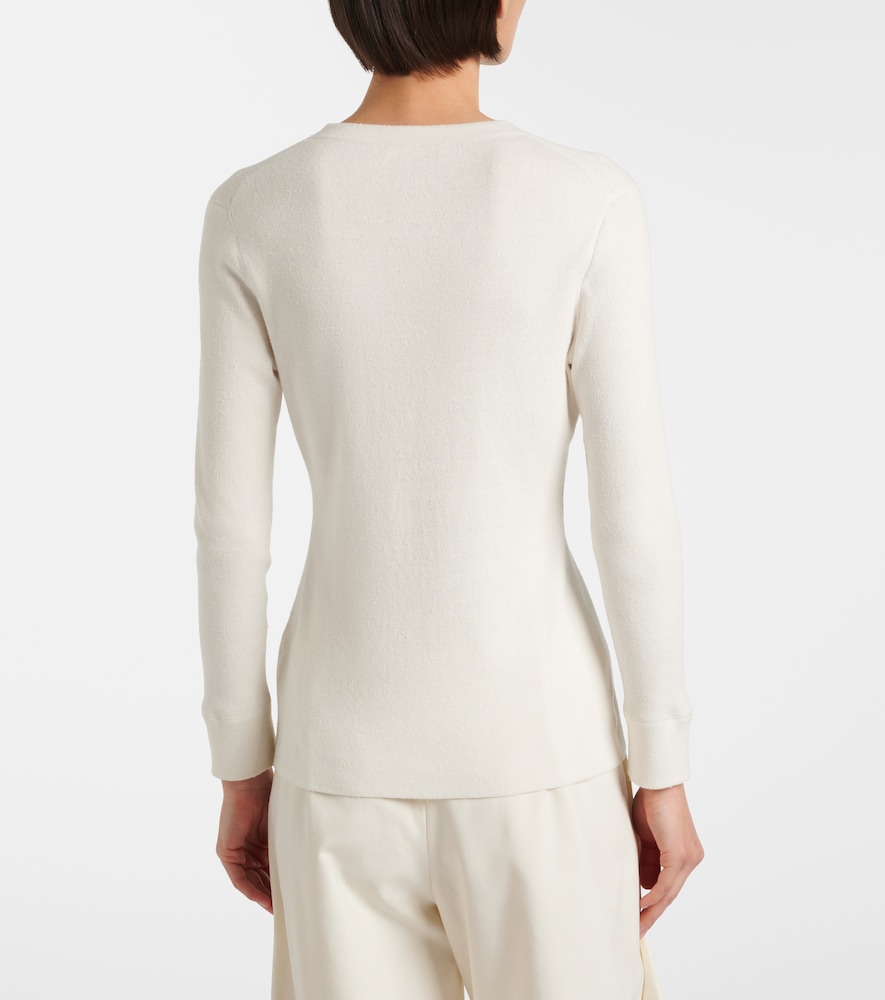 Okino cotton and silk cardigan