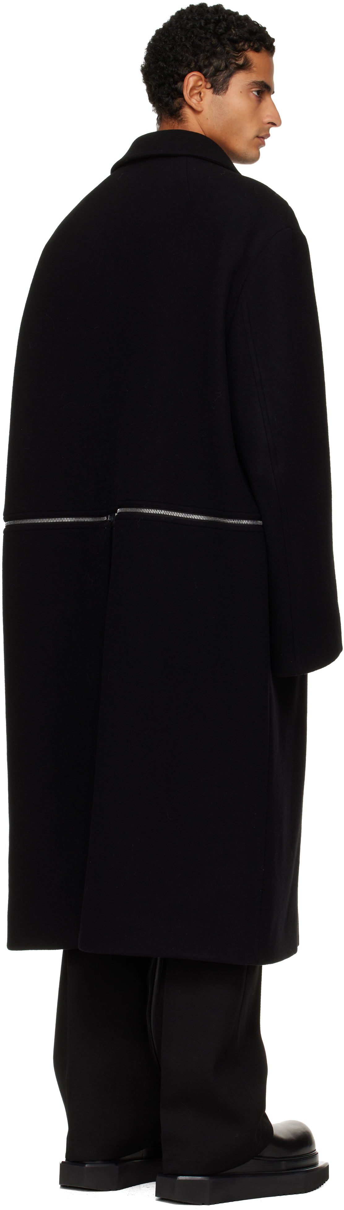 Black Concordians Blixa Jumbo Mac Coat