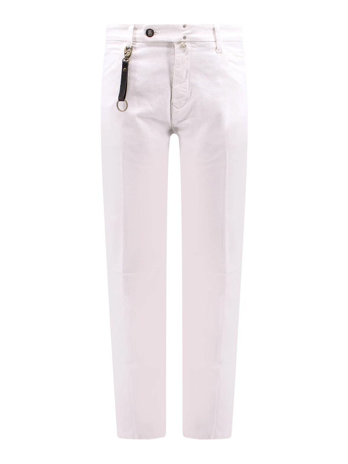 Stretch cotton trouser