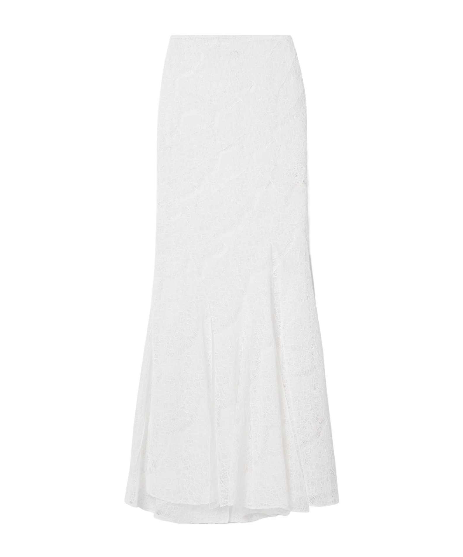 Recycled-lace maxi skirt