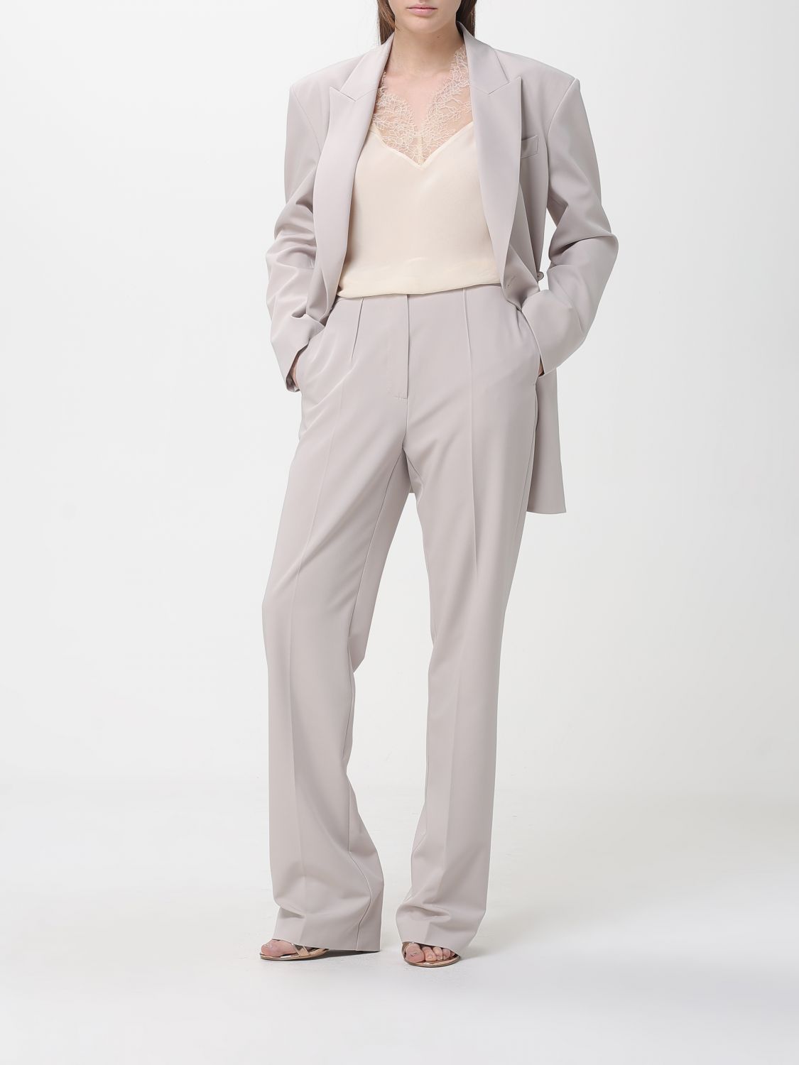Blazer Woman color Grey