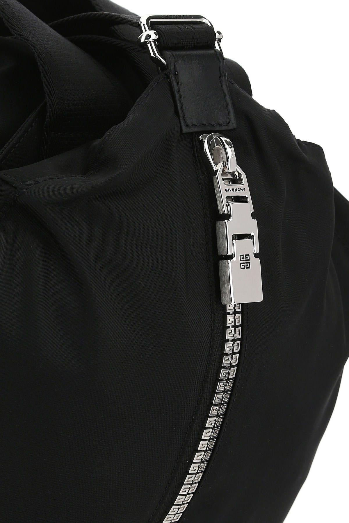 Black Nylon G-Zip Backpack