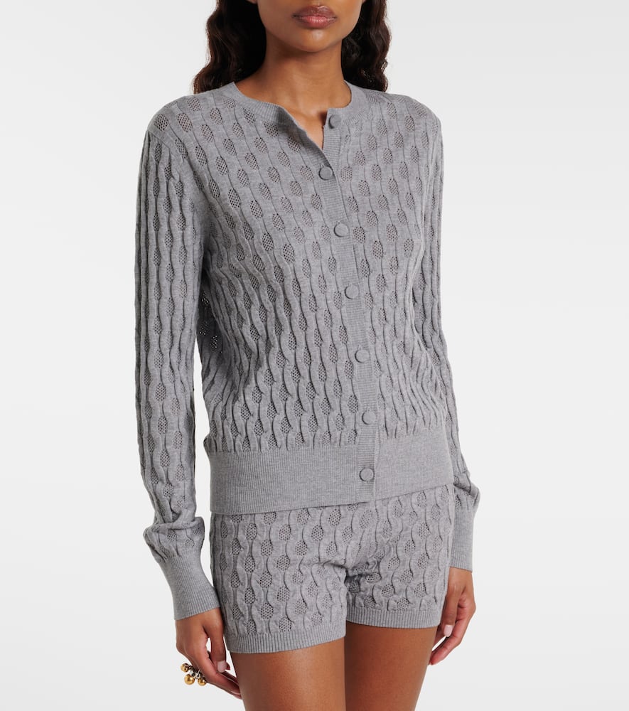 Wool cardigan