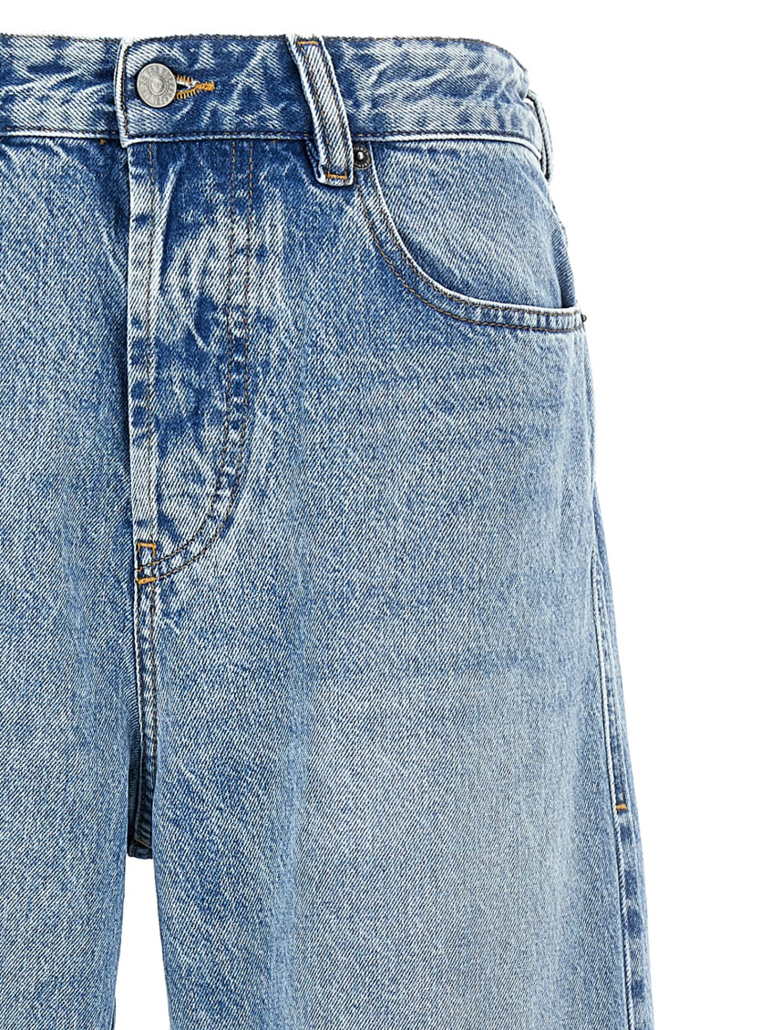 1996 D-sire L.30 Washed Light Blue Denim Baggy Pant - 1996 D-sire