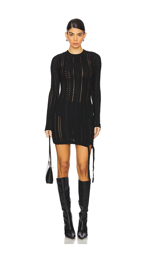 Camila Coelho Anira Cable Dress in Ivory. M. Also in