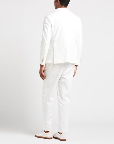 At. p.co Man Blazer White Size 40 Cotton, Polyamide, Elastane