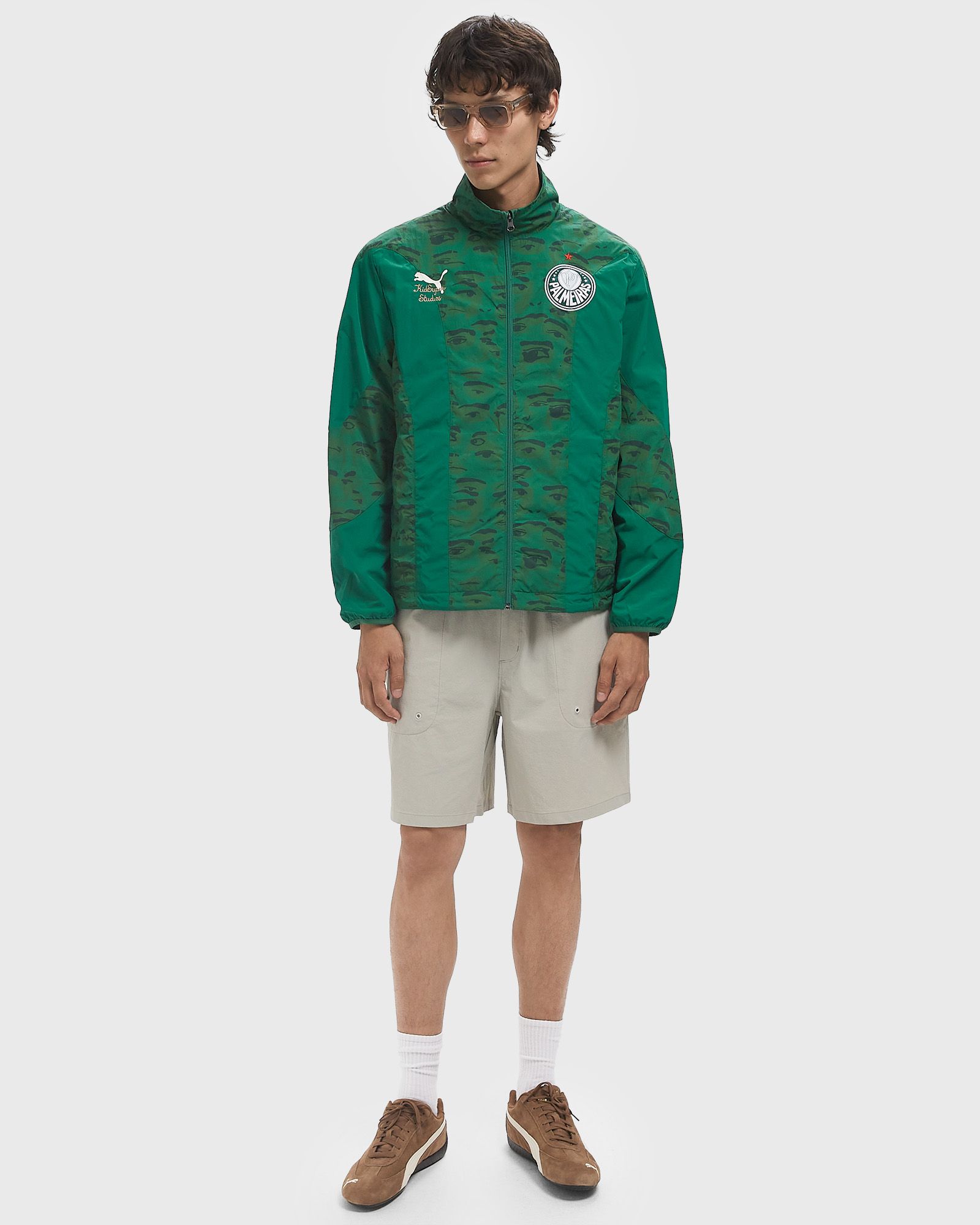 X KIDSUPER Palmeiras Reversible Jacket red male Track Jackets now available at BSTN