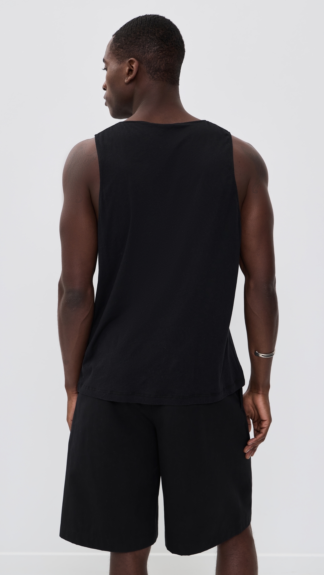 Lightweight Cotton Tank Raven Mist Airveil Cotton