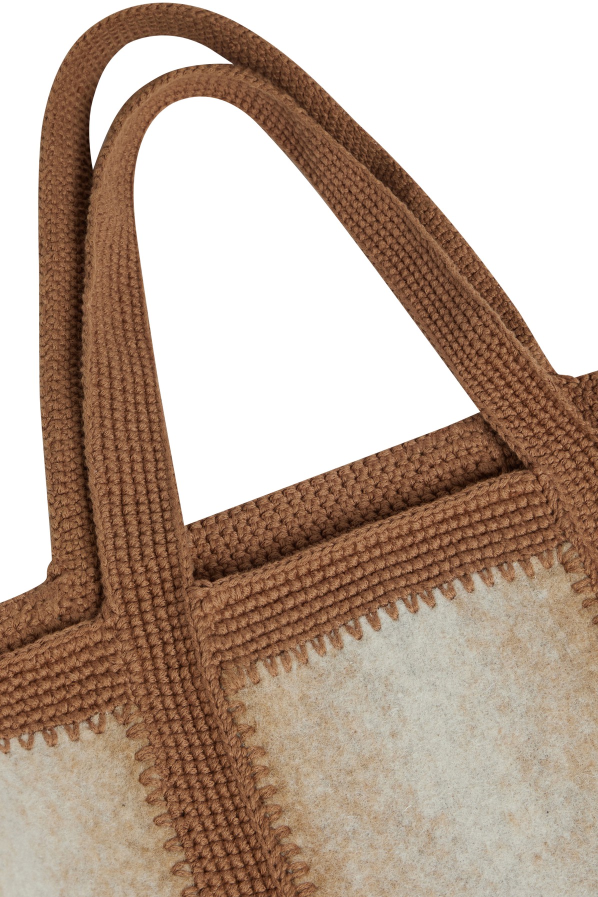 Felt L Cabas Tote