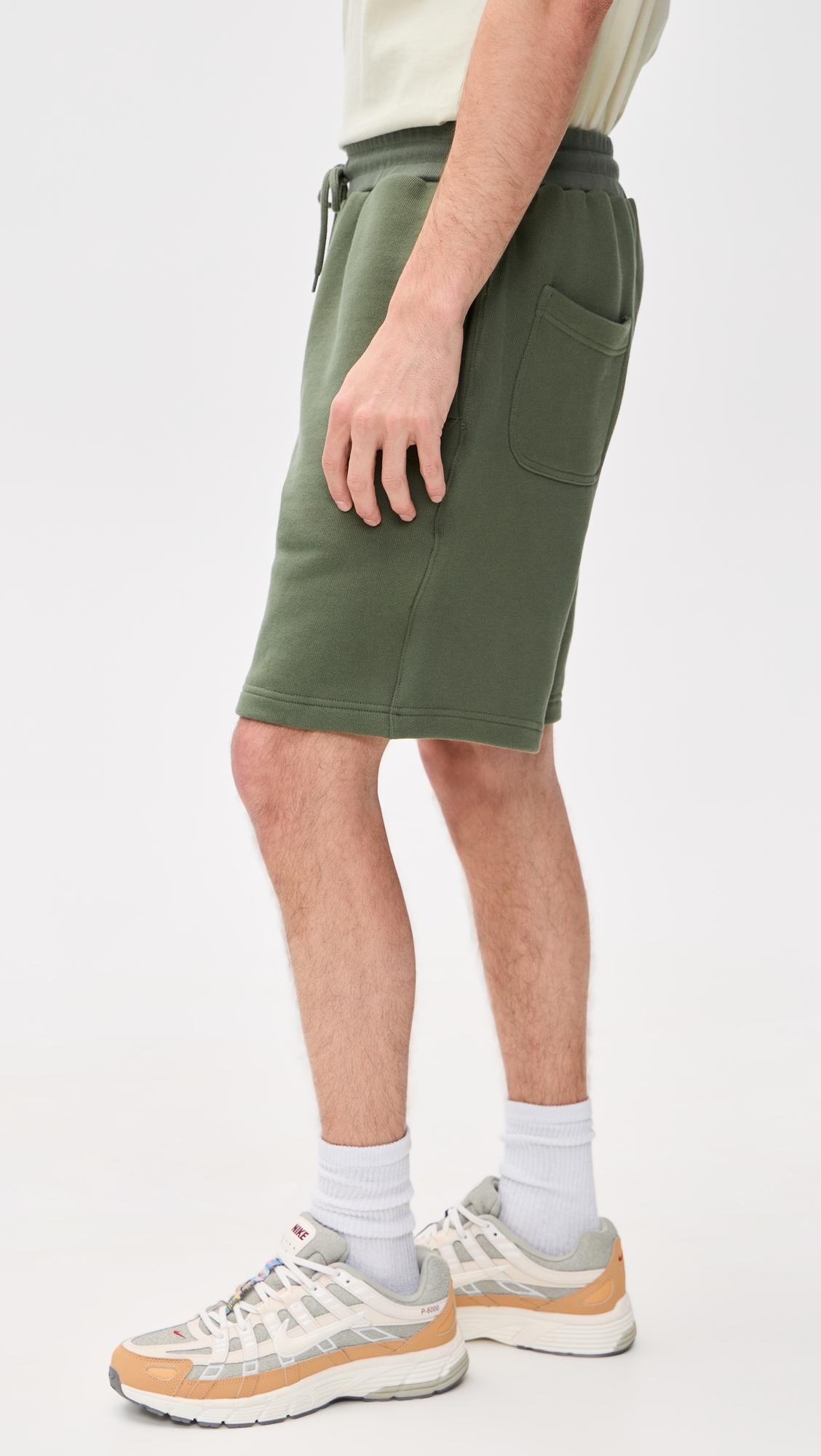 Loopback Sweat Shorts Olive