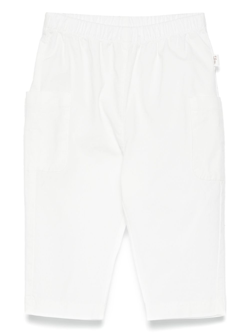TEDDY & MINOU elasticated-waist trousers - Green