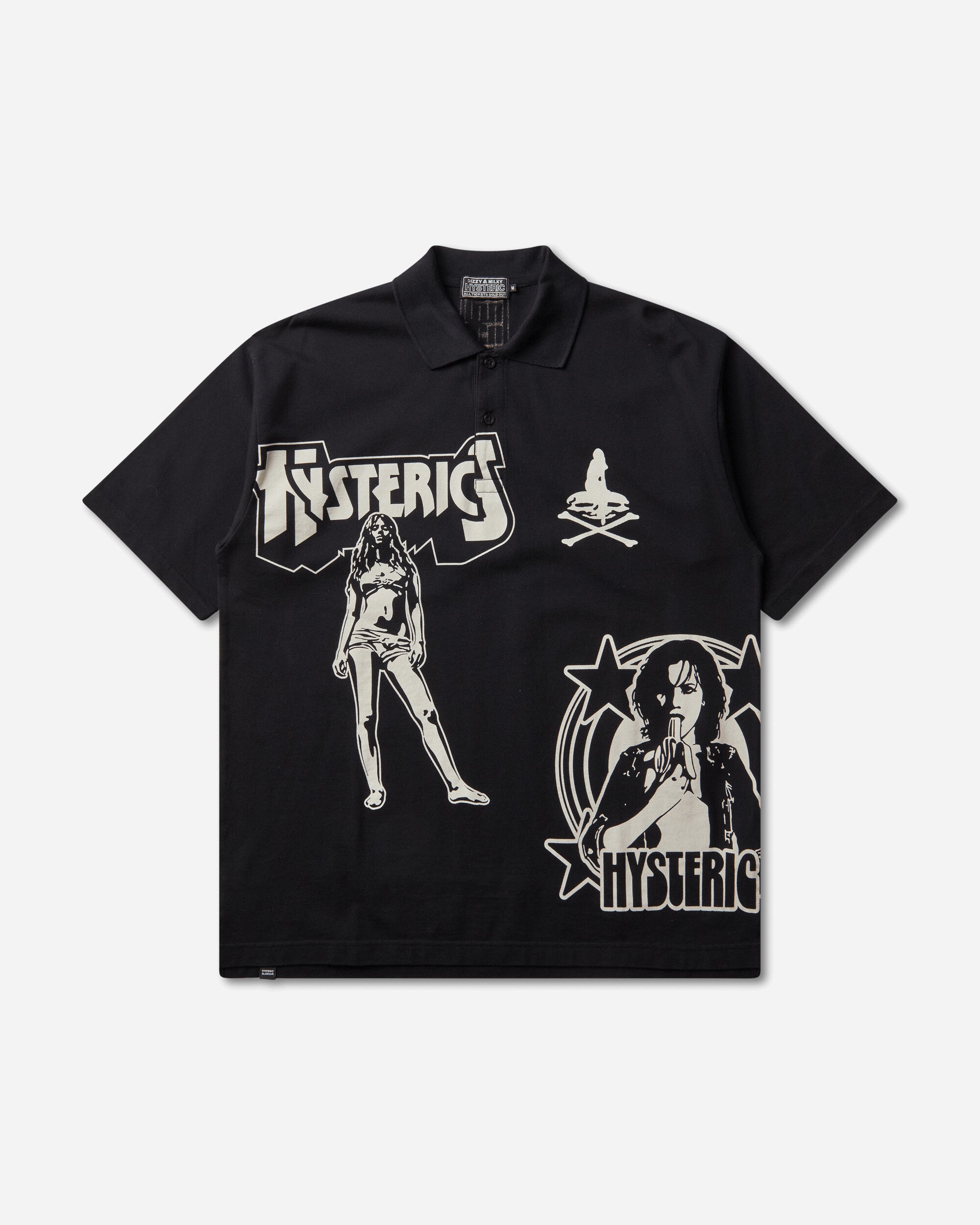 Men s Metal Guid Polo Shirt Black