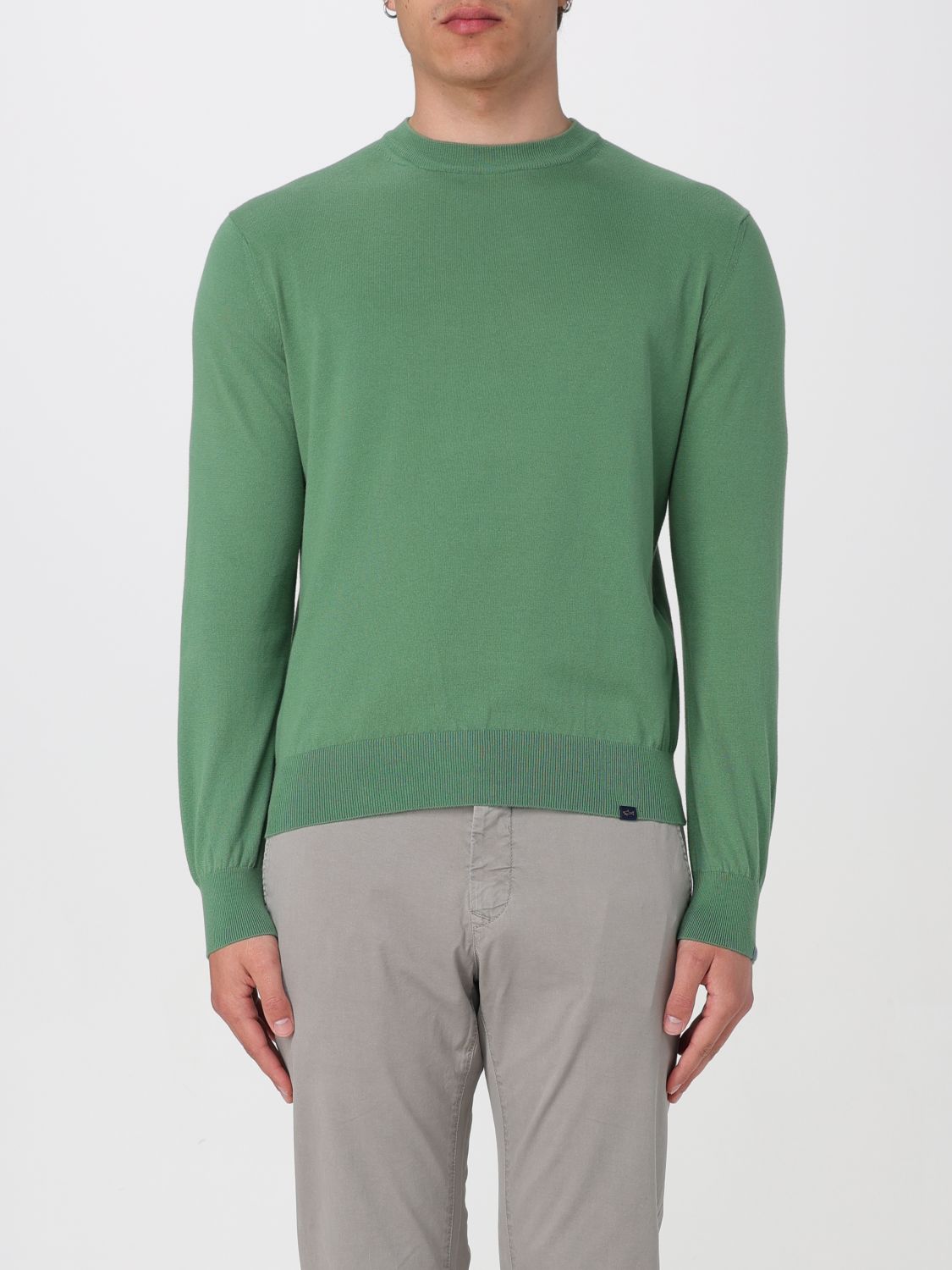 Sweater Men color Green
