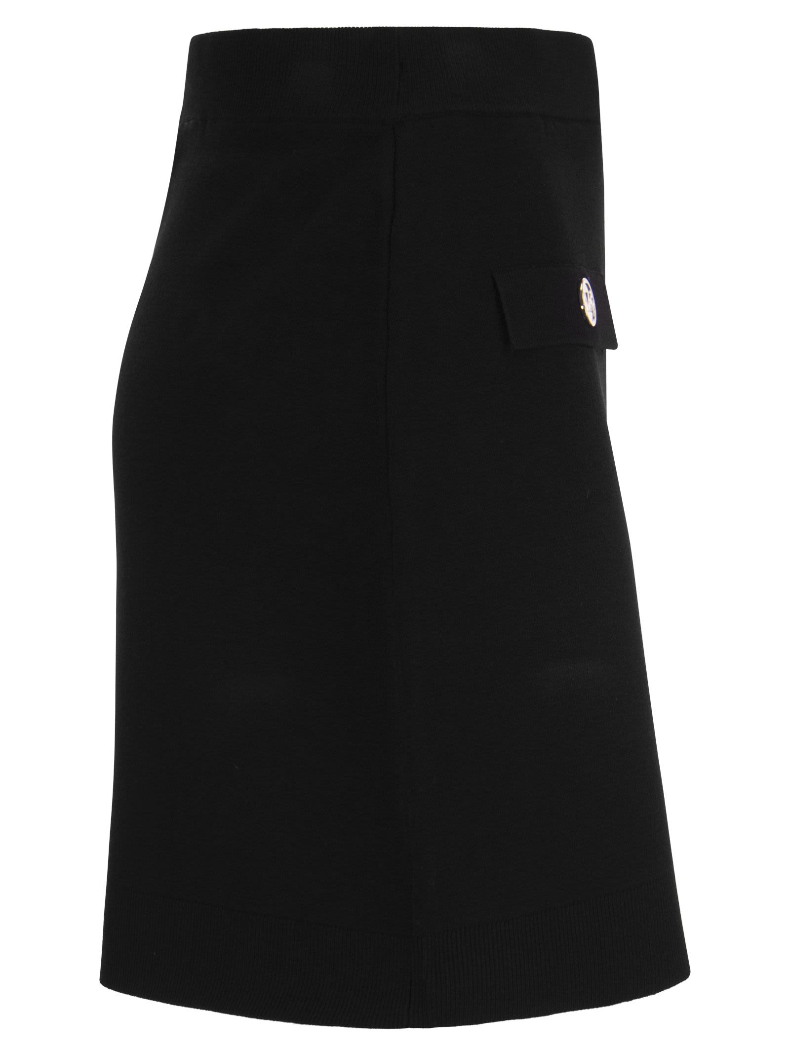 Mini Skirt With Buttons