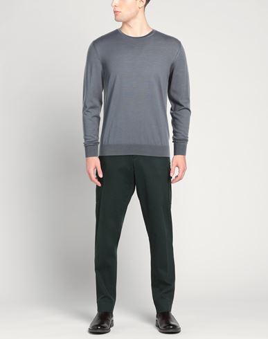 Man Sweater Grey Size 36 Merino Wool