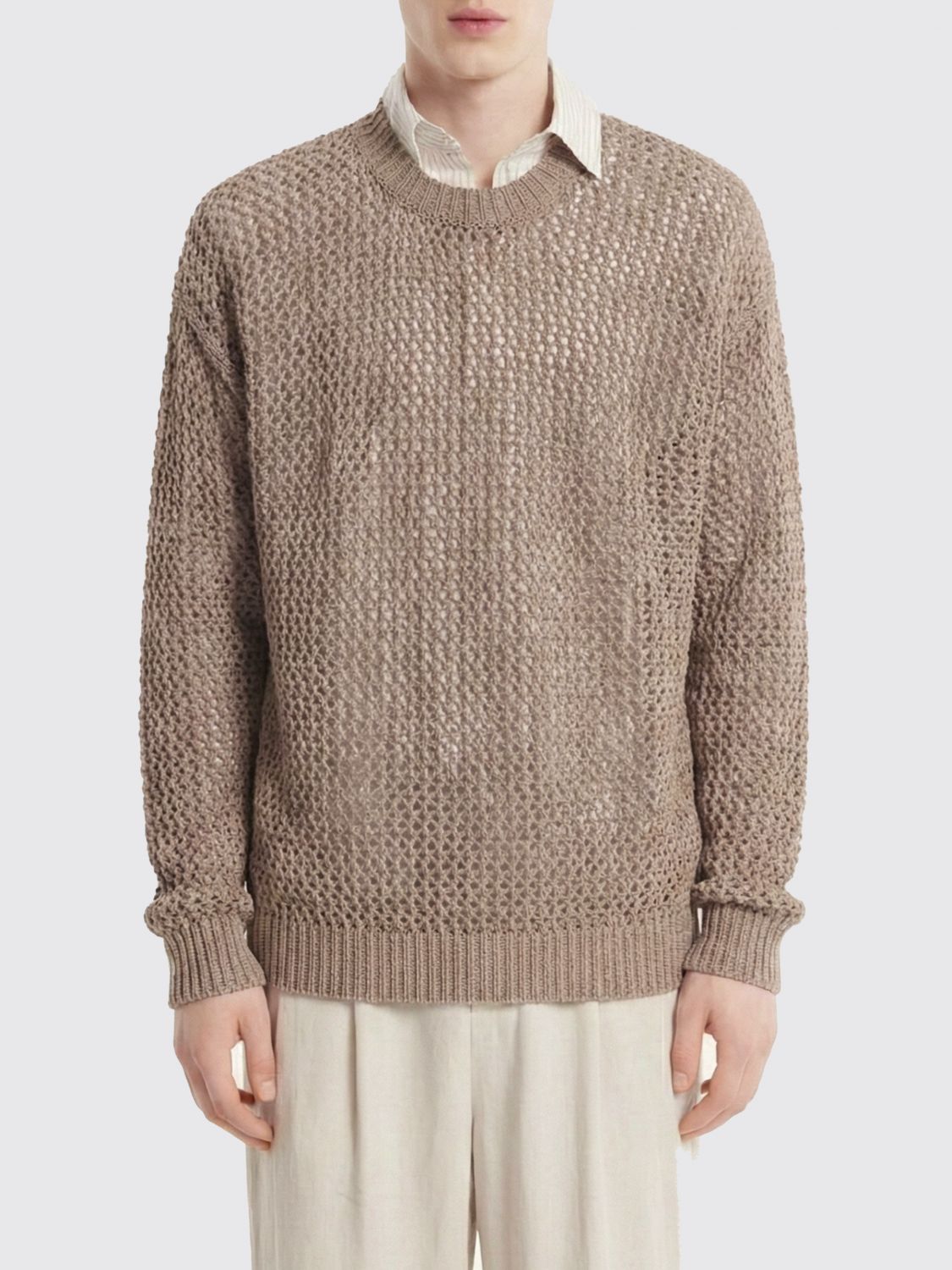 Sweater MAISON KITSUNÉ Men color Beige