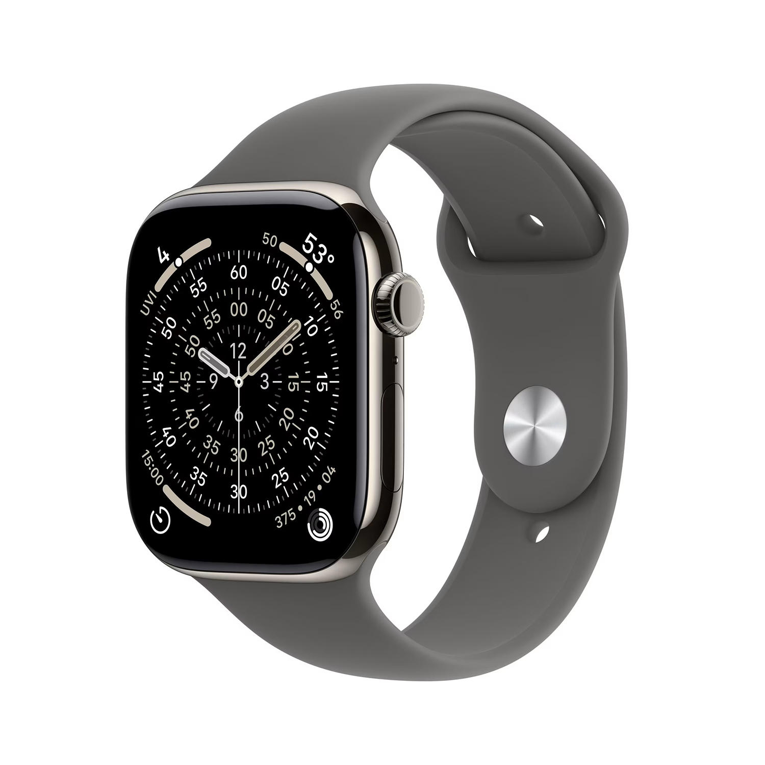 Watch Series 11 GPS + Cellular 46mm Titanium Case:- Natural